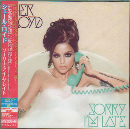 Cher Lloyd Sorry I'm Late Japanese Promo CD album (CDLP) (634856)
